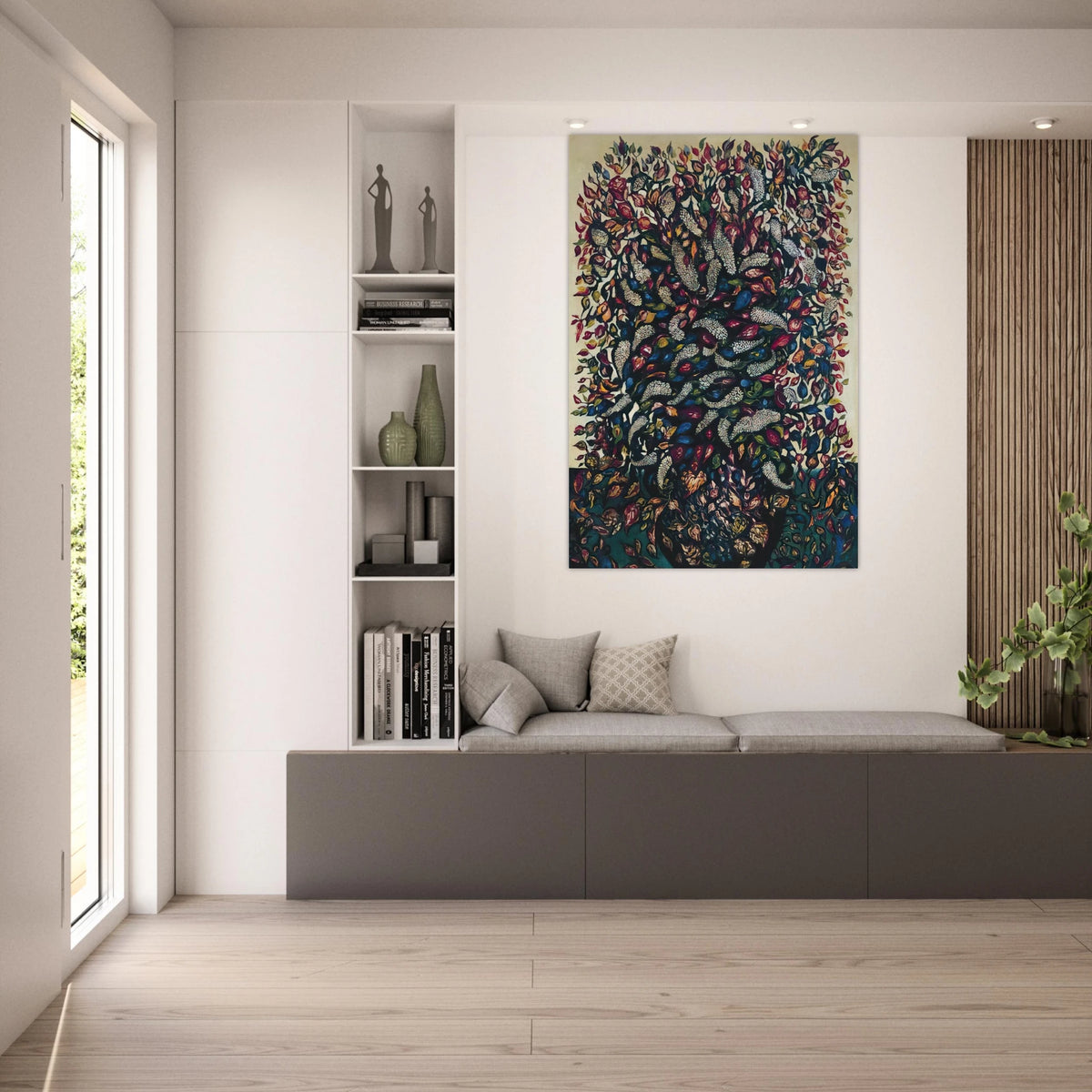 Fleurs et fruits - 1920 - Seraphine Louis Art Prints - 100x150 cm / 40x60″ inches | Seraphine Louis Poster | Seraphine Louis Prints