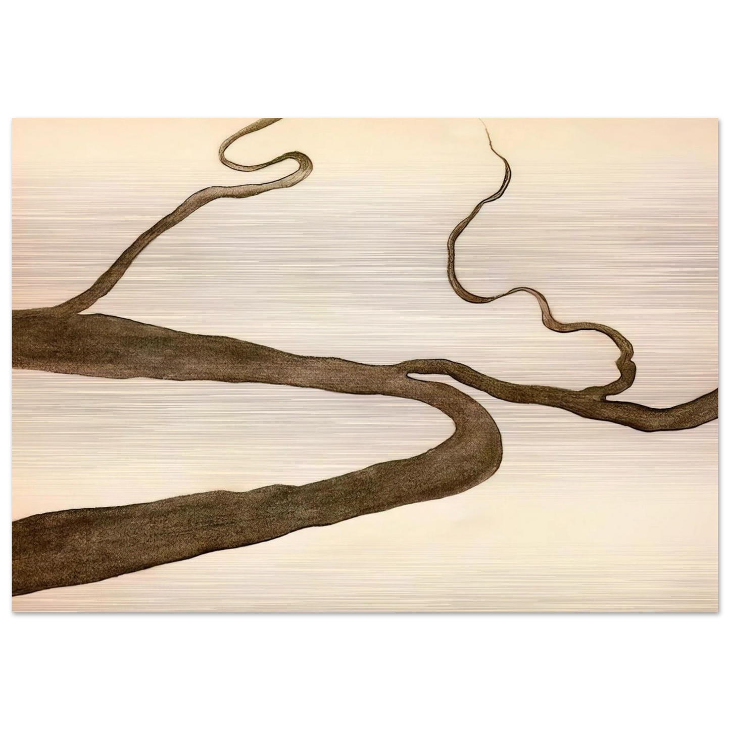 Drawing IX - Georgia O'Keeffe Brushed Aluminum Print - 70x100 cm / 28x40 inches | Georgia O'Keeffe Aluminum Print | Georgia O'Keeffe Prints