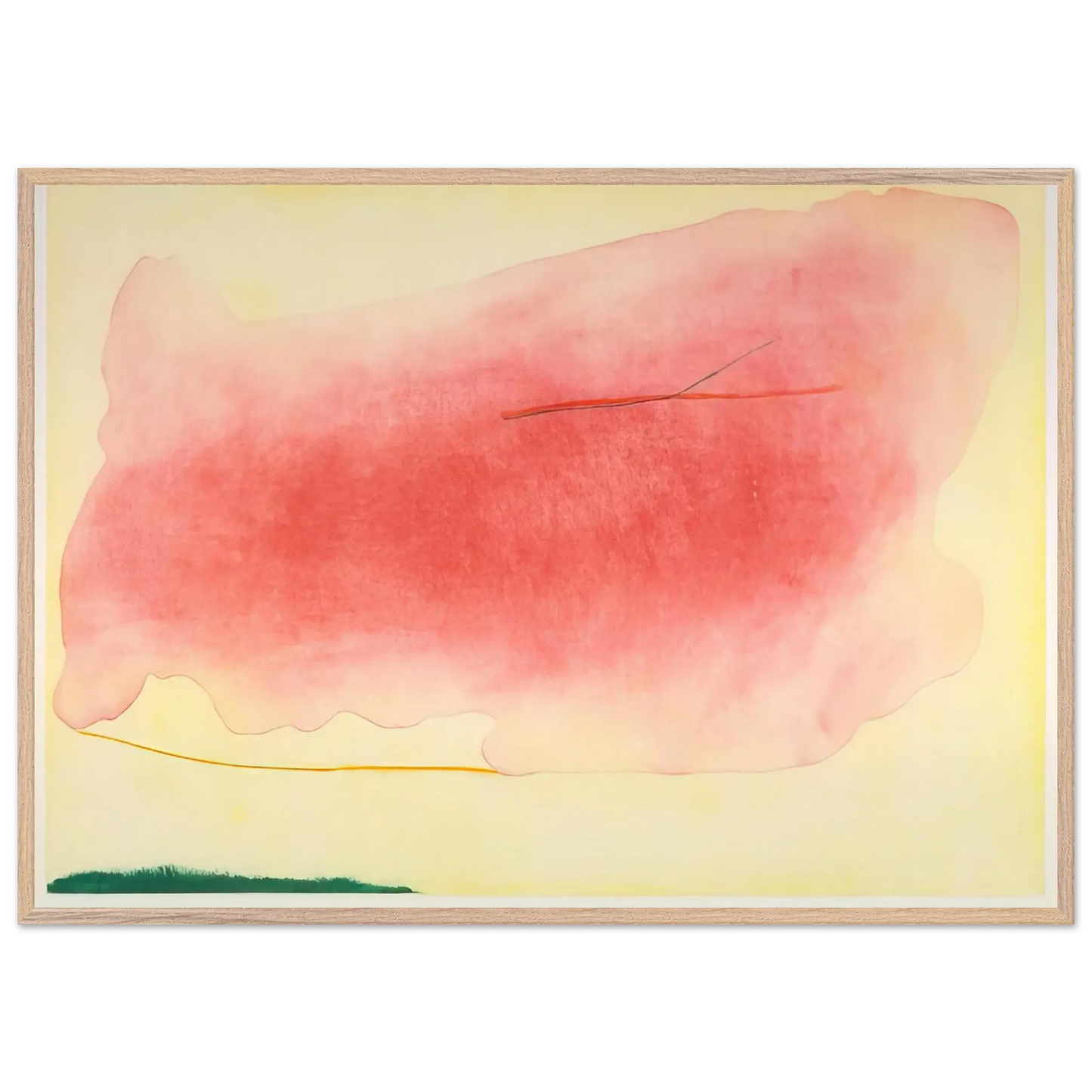 Helen Frankenthaler - Nepenthe - 1972 Wall art - A3 (29.7 x 42  cm) - Fine Art Poster - -