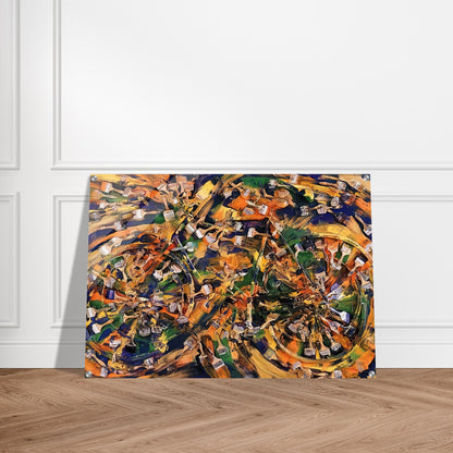 Wheels of Fortune - 1995 - Arman Acrylic Print - 70x100 cm / 28x40″ inches