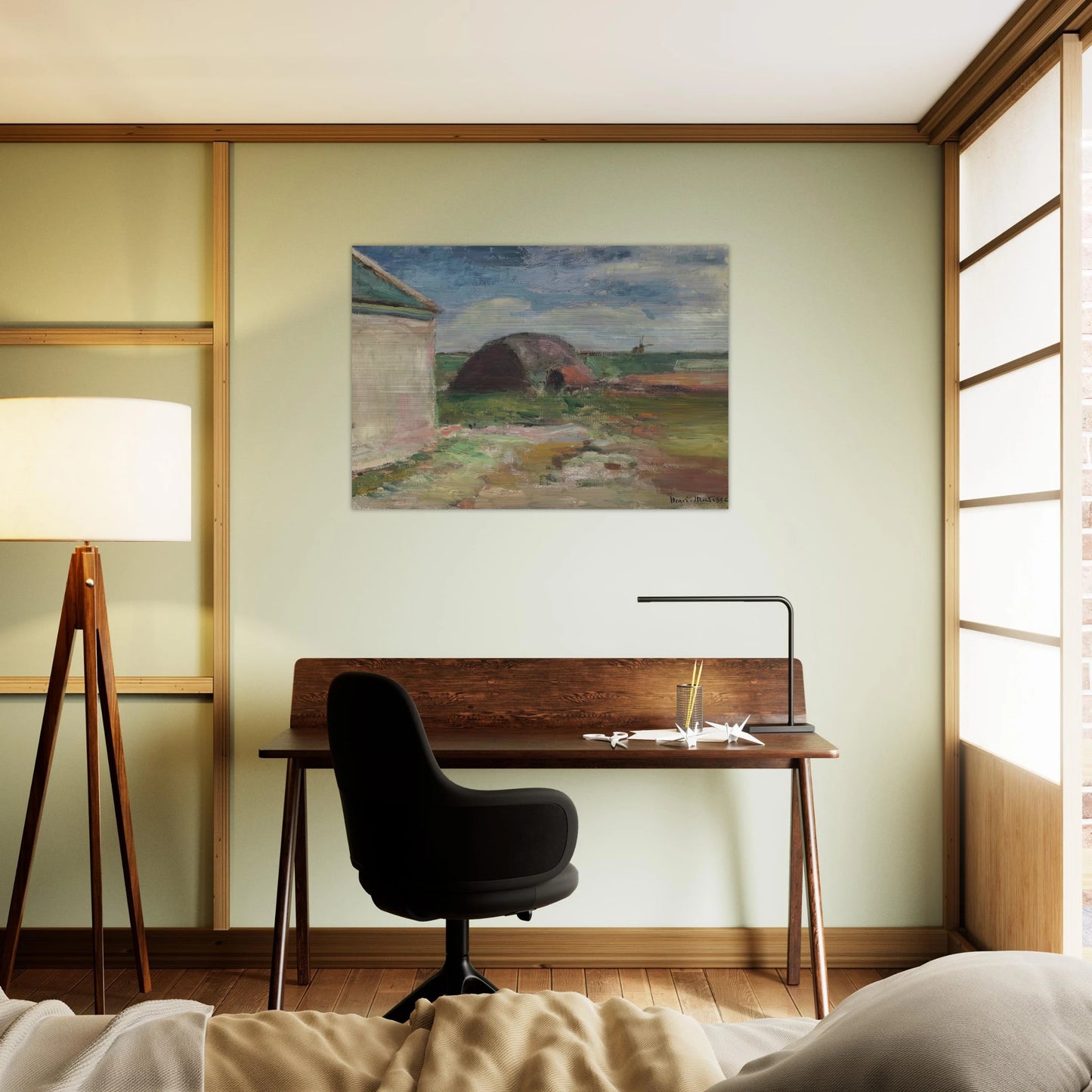 PAYSAGE DE BRETAGNE 1896 - Henri Matisse Brushed Aluminum Print - 70x100 cm / 28x40 inches | Henri Matisse Aluminum Print | Henri Matisse Prints