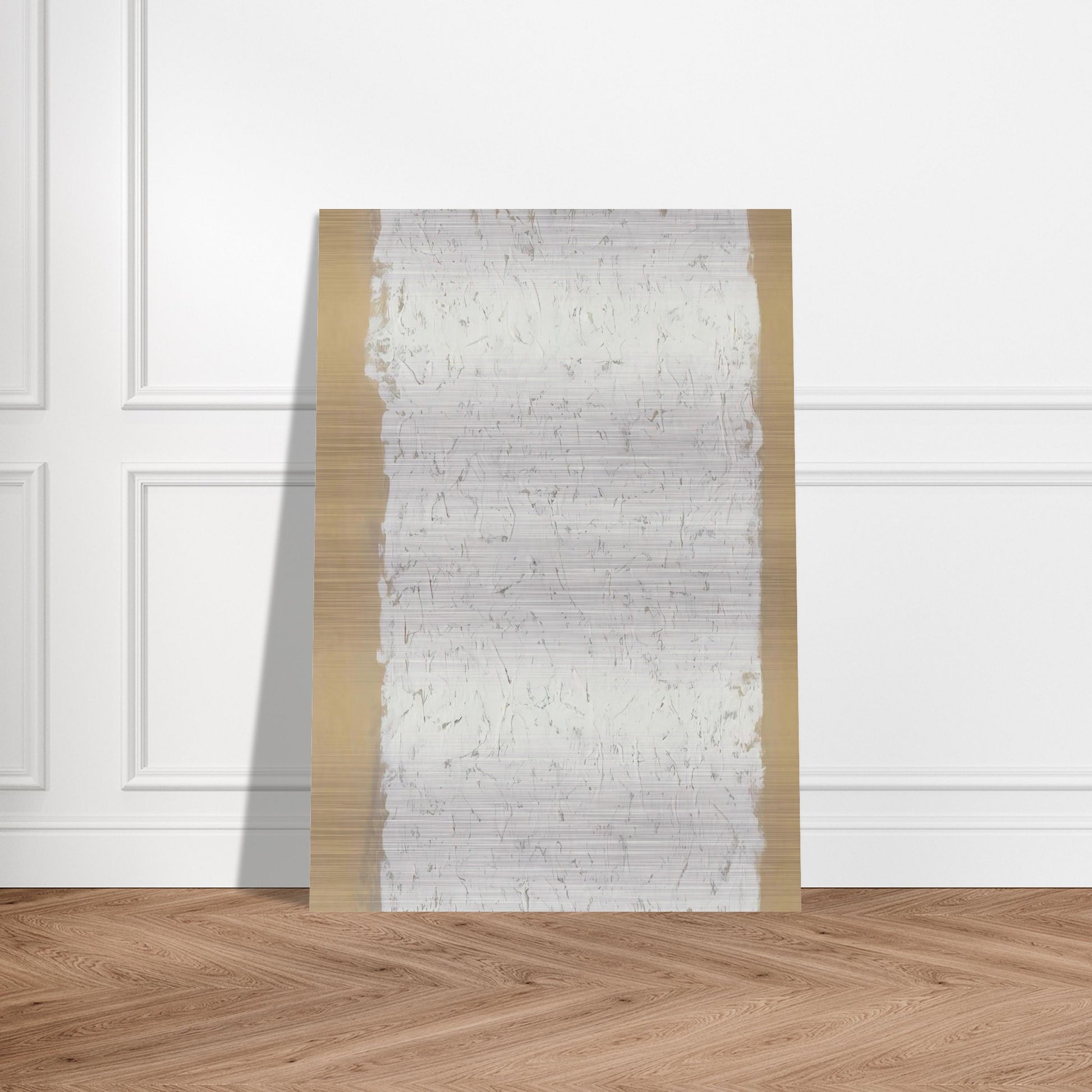 Enter - Robert Ryman Brushed Aluminum Print - 70x100 cm / 28x40 inches | Robert Ryman Aluminum Print | Robert Ryman Prints