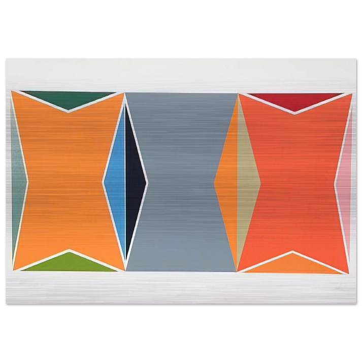 Untitled 1 - 1979 - Larry Zox Brushed Aluminum Print - 70x100 cm / 28x40 inches | Larry Zox Aluminum Print | Larry Zox Prints