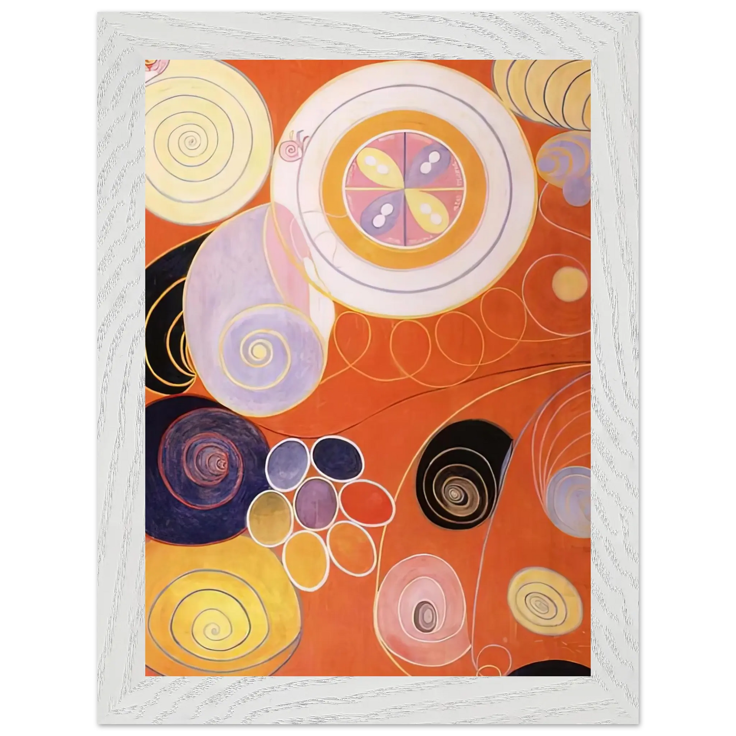 Hilma af Klint - THEY TENS MAINSTAY IV 1907 Wall art - 45x60 cm / 18x24 inches - Fine Art Poster - -