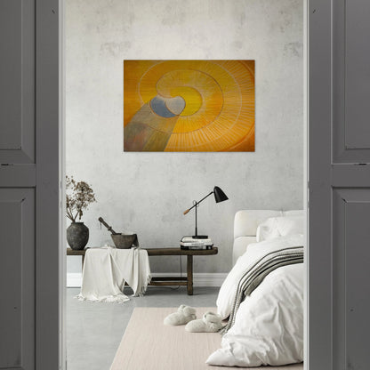Abstraction - 1964 - Lawren Harris Brushed Aluminum Print - 70x100 cm / 28x40 inches | Lawren Harris Aluminum Print | Lawren Harris Prints