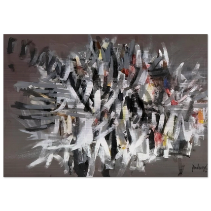 Figure II - 2002 - Robert Goodnough Brushed Aluminum Print - 70x100 cm / 28x40 inches | Robert Goodnough Aluminum Print | Robert Goodnough Prints