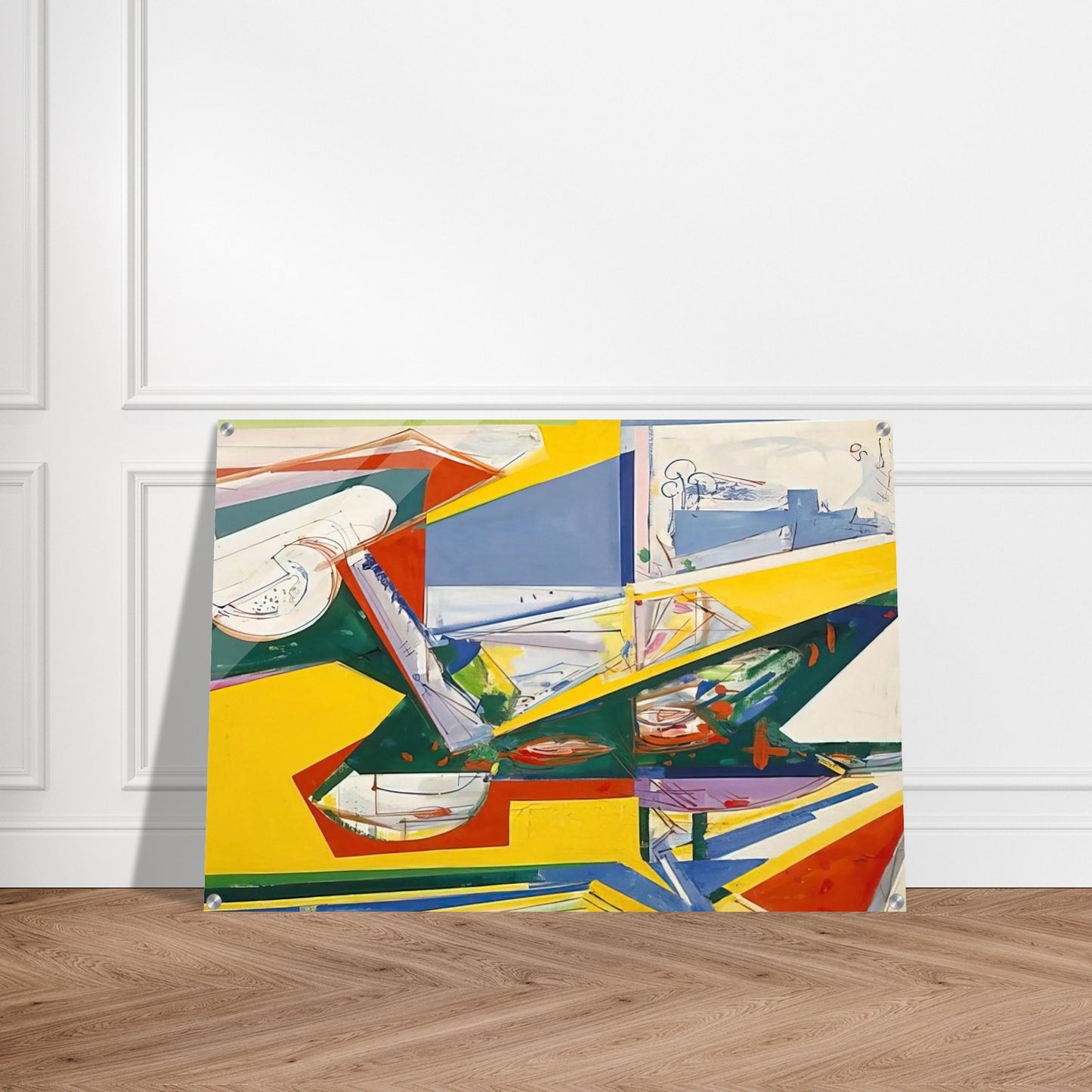 The Window - Hans Hofmann Acrylic Print - 70x100 cm / 28x40″ inches