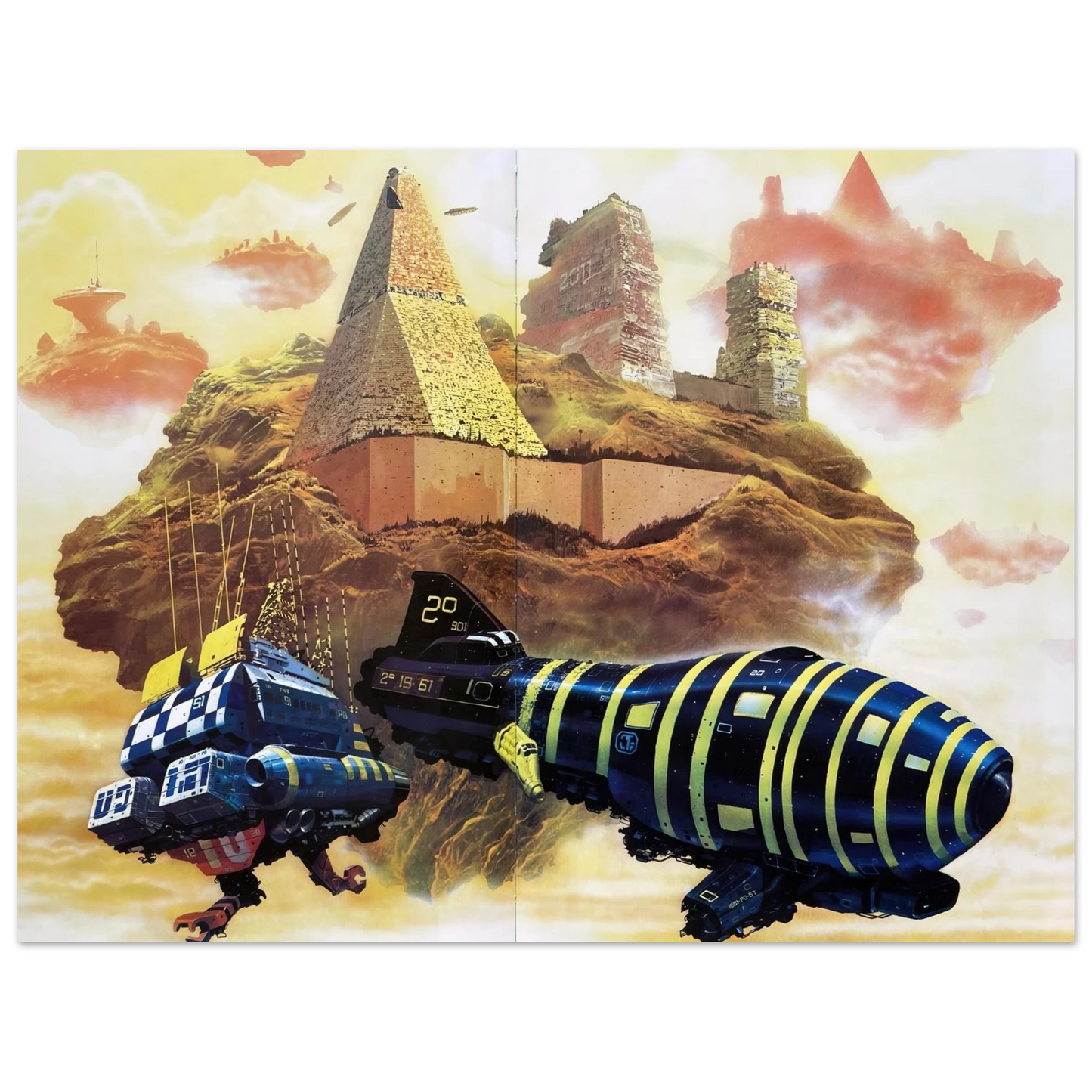 Chris Foss - Chris Foss  75x100 cm / 30x40inches Fine Art Poster