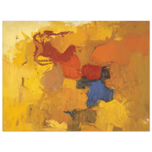 Esteban Vicente - BALADA 1959  75x100 cm / 30x40inches Fine Art Poster