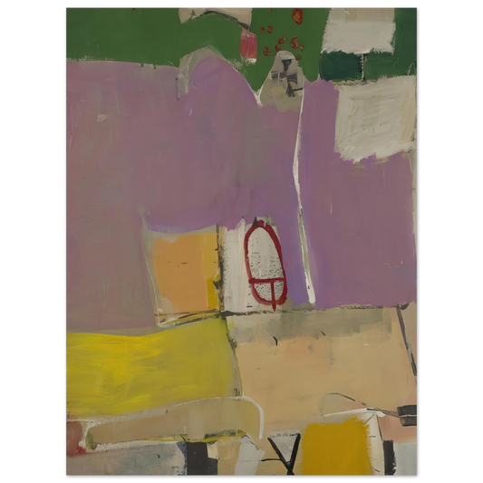 Richard Diebenkorn - Albuquerque #4  75x100 cm / 30x40inches Fine Art Poster