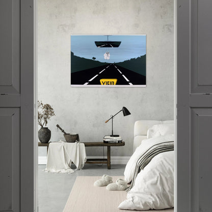 The Holy Family - Pop Art - Allan D Arcangelo Brushed Aluminum Print - 70x100 cm / 28x40 inches | Allan D Arcangelo Aluminum Print | Allan D Arcangelo Prints