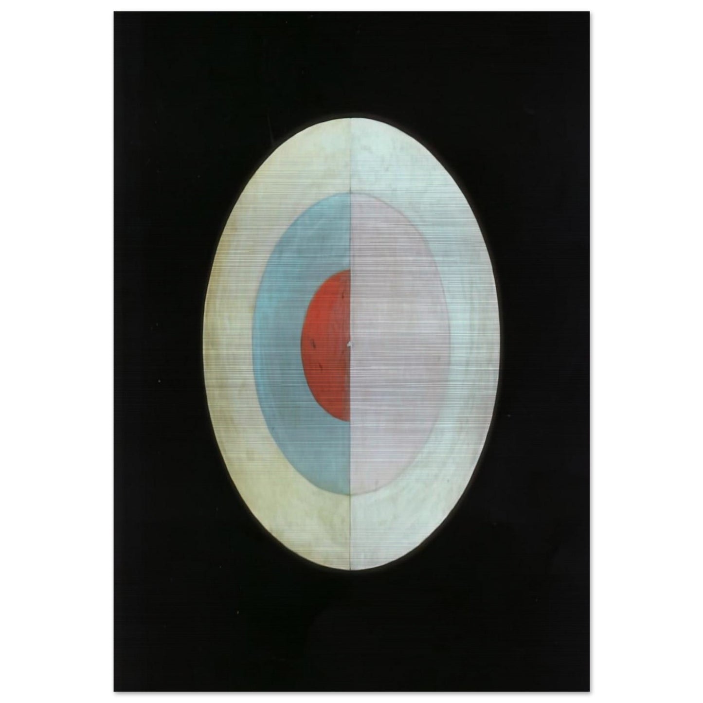 THE SWAN NO 16 1915 - Hilma af Klint Brushed Aluminum Print - 70x100 cm / 28x40 inches | Hilma af Klint Aluminum Print | Hilma af Klint Prints