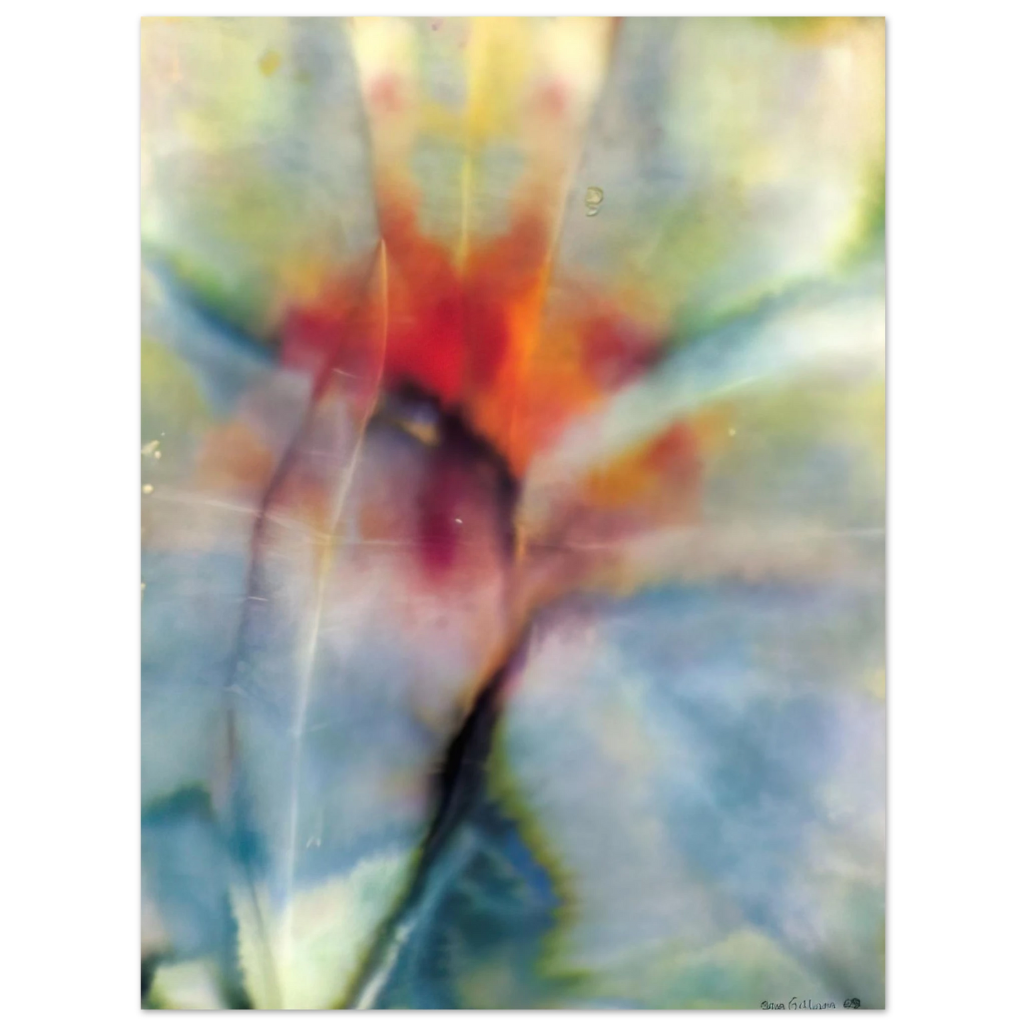 Sam Gilliam - Abstraction  75x100 cm / 30x40inches Fine Art Poster