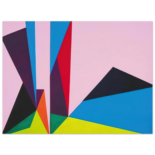 Lorser Feitelson - Magical Space Forms - 1948  75x100 cm / 30x40inches Fine Art Poster