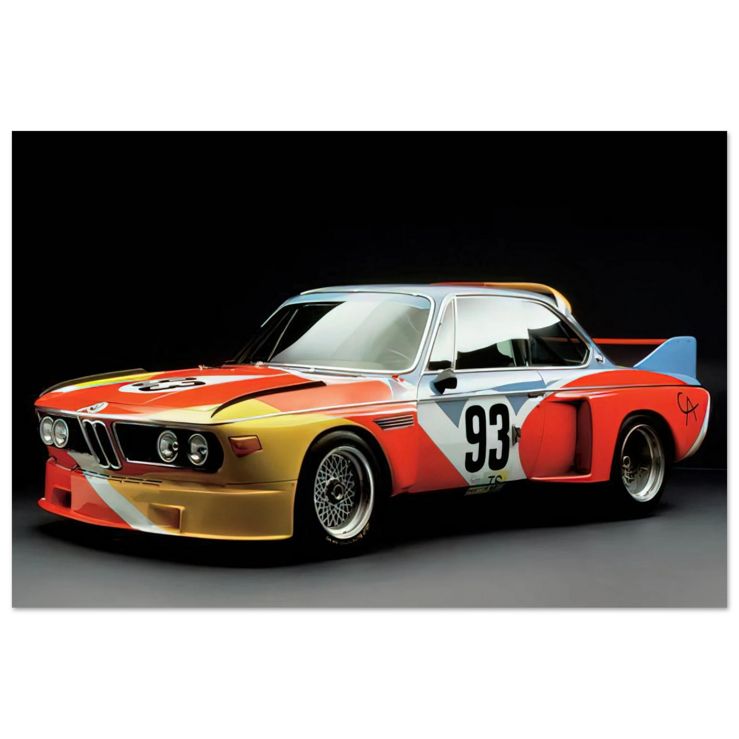 Alexander Calder - ART CAR 1975 Fine Art Poster