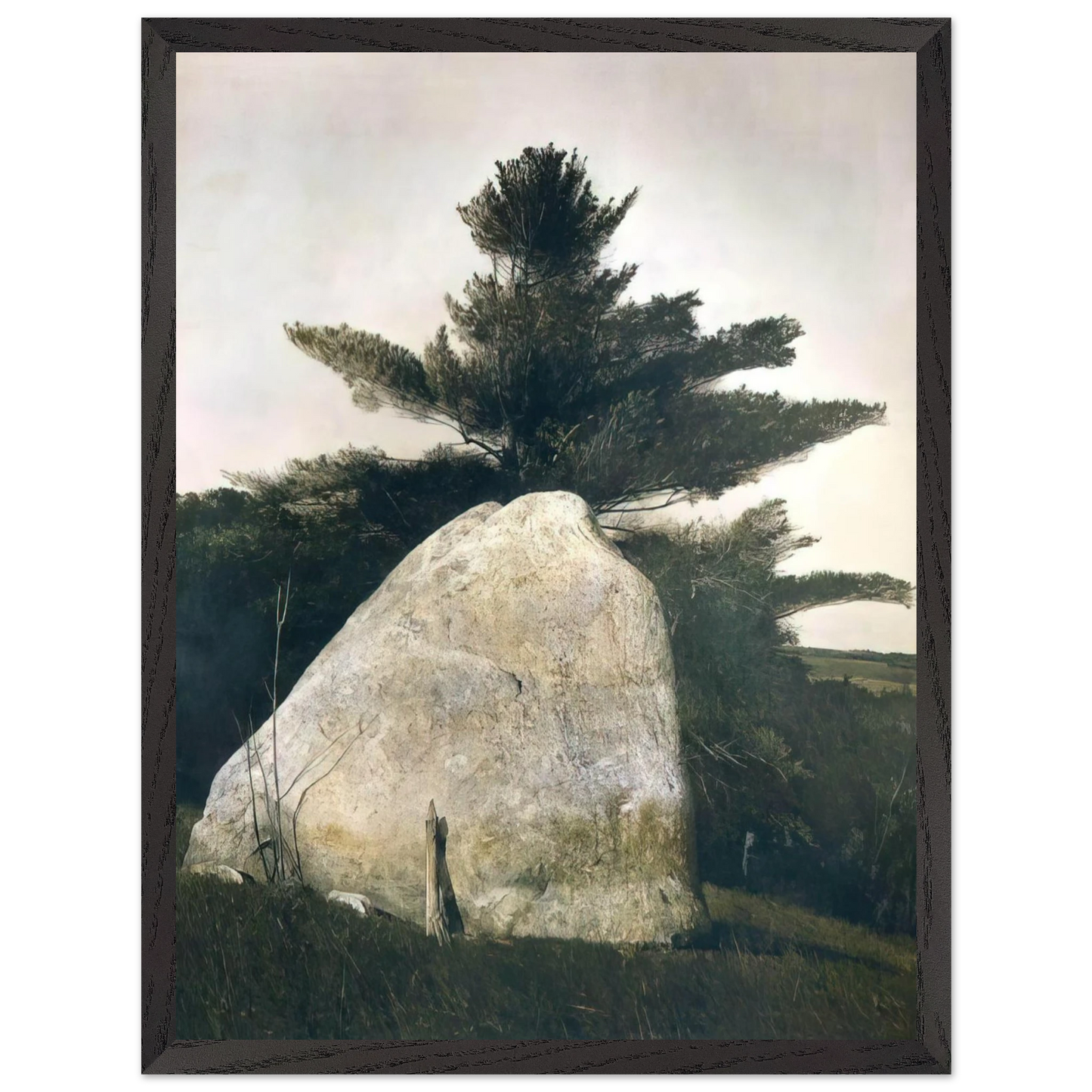 Andrew Wyeth - PENNSYLVANIA LANDSCAPE Wall Art - 60x80 cm / 24x32 inches - Fine Art Poster-canvas - -