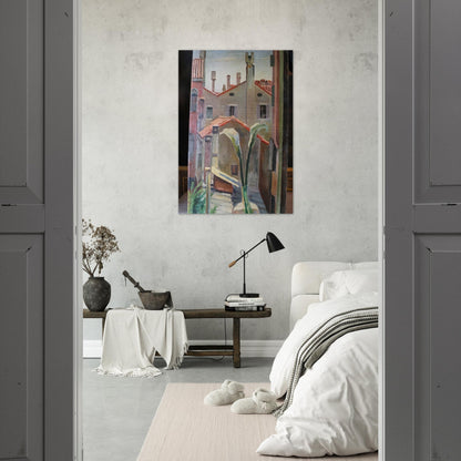 ROOFS - Vanessa Bell Brushed Aluminum Print - 70x100 cm / 28x40 inches | Vanessa Bell Aluminum Print | Vanessa Bell Prints
