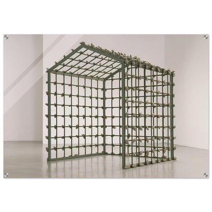 POTATO HOUSE KARTOFFELHAUS 1967 - Sigmar Polke Acrylic Print - 70x100 cm / 28x40″ inches