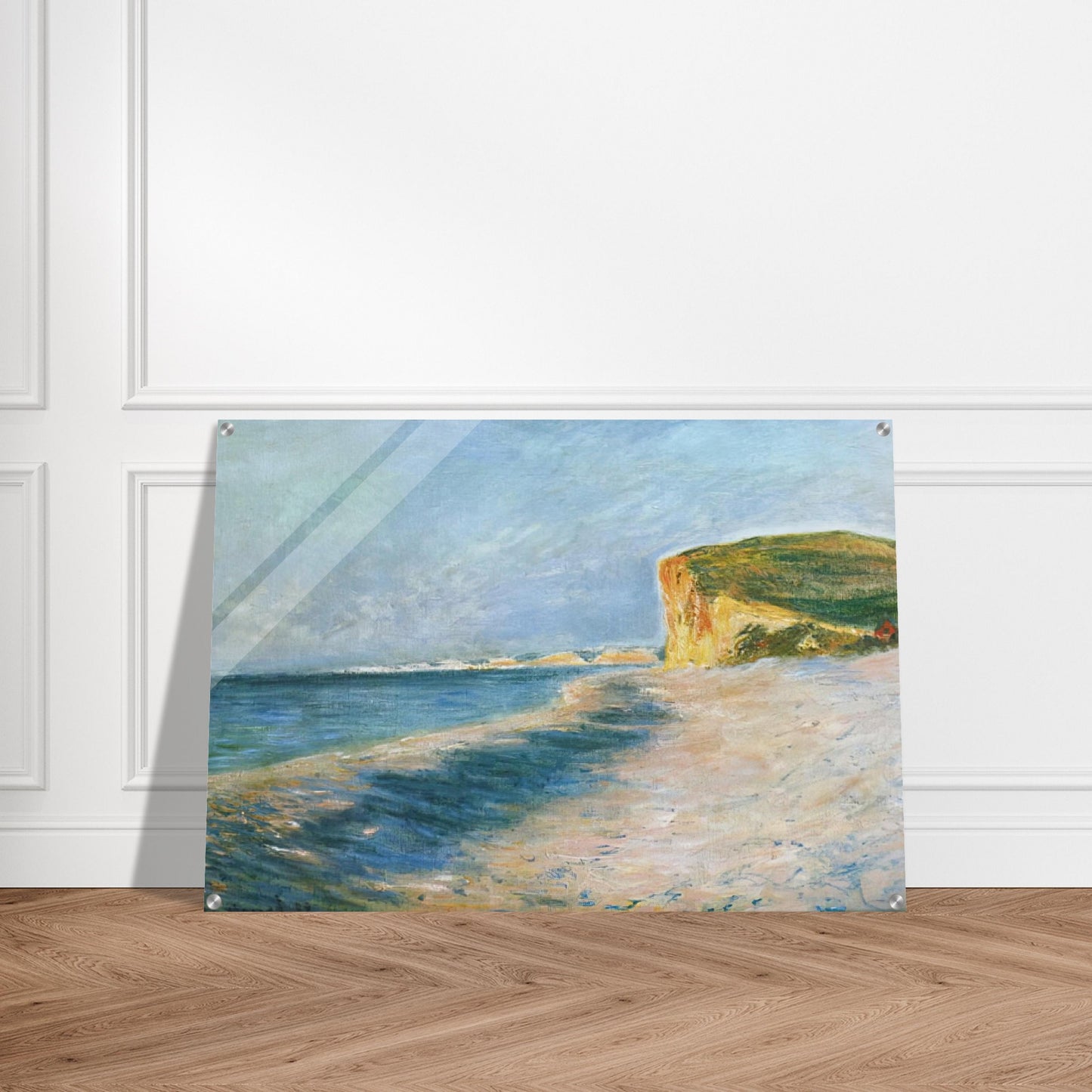 Pourville, near Dieppe - claude monet Acrylic Print - 70x100 cm / 28x40″ inches | claude monet Wall Art | claude monet Prints