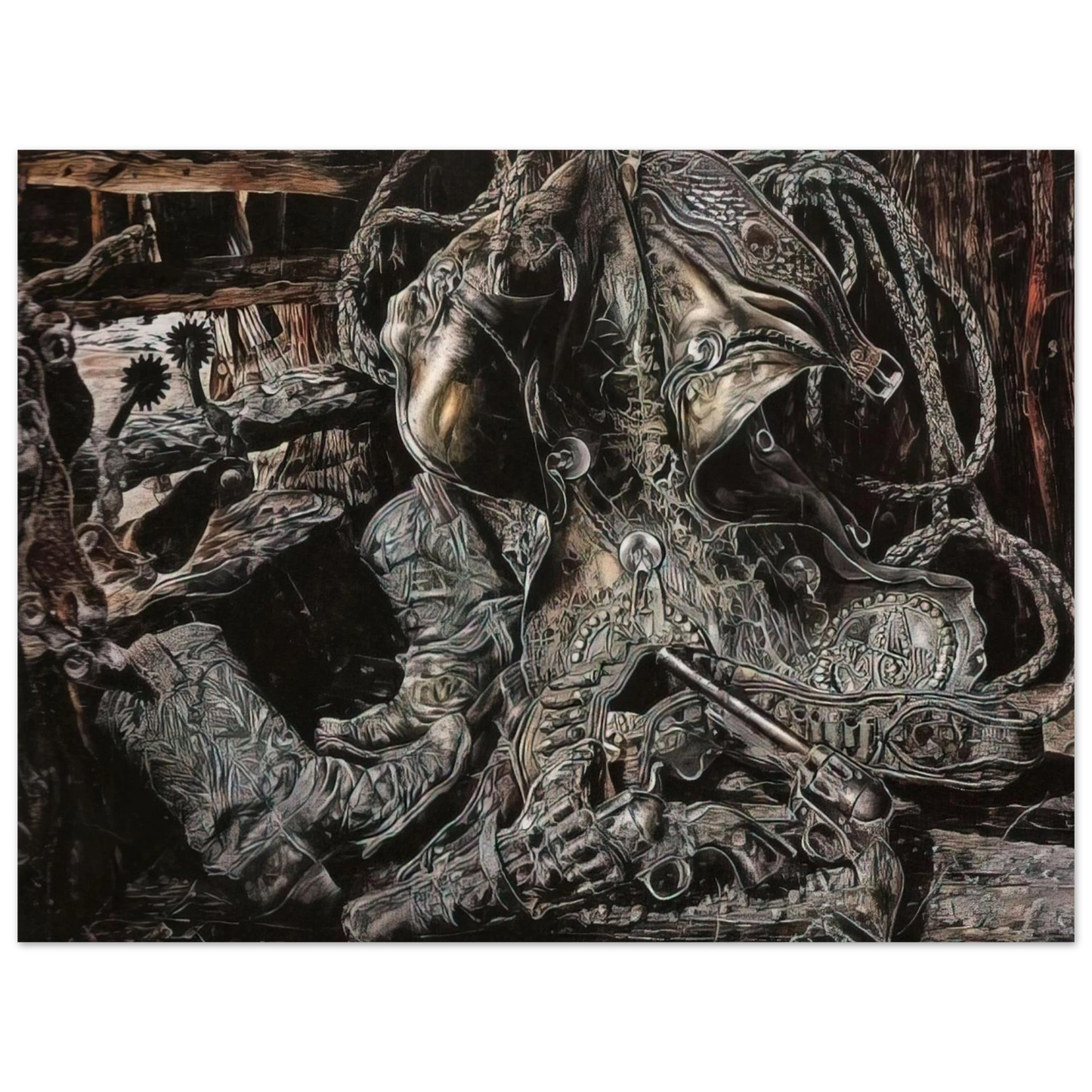 Ivan Albright - NONAME 8  75x100 cm / 30x40inches Fine Art Poster