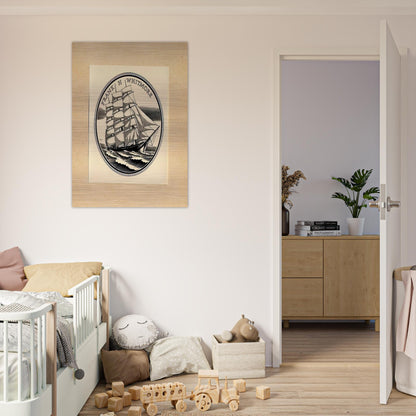 Illustration to Frank H. Whitmore - Rockwell Kent Brushed Aluminum Print - 70x100 cm / 28x40 inches | Rockwell Kent Aluminum Print | Rockwell Kent Prints