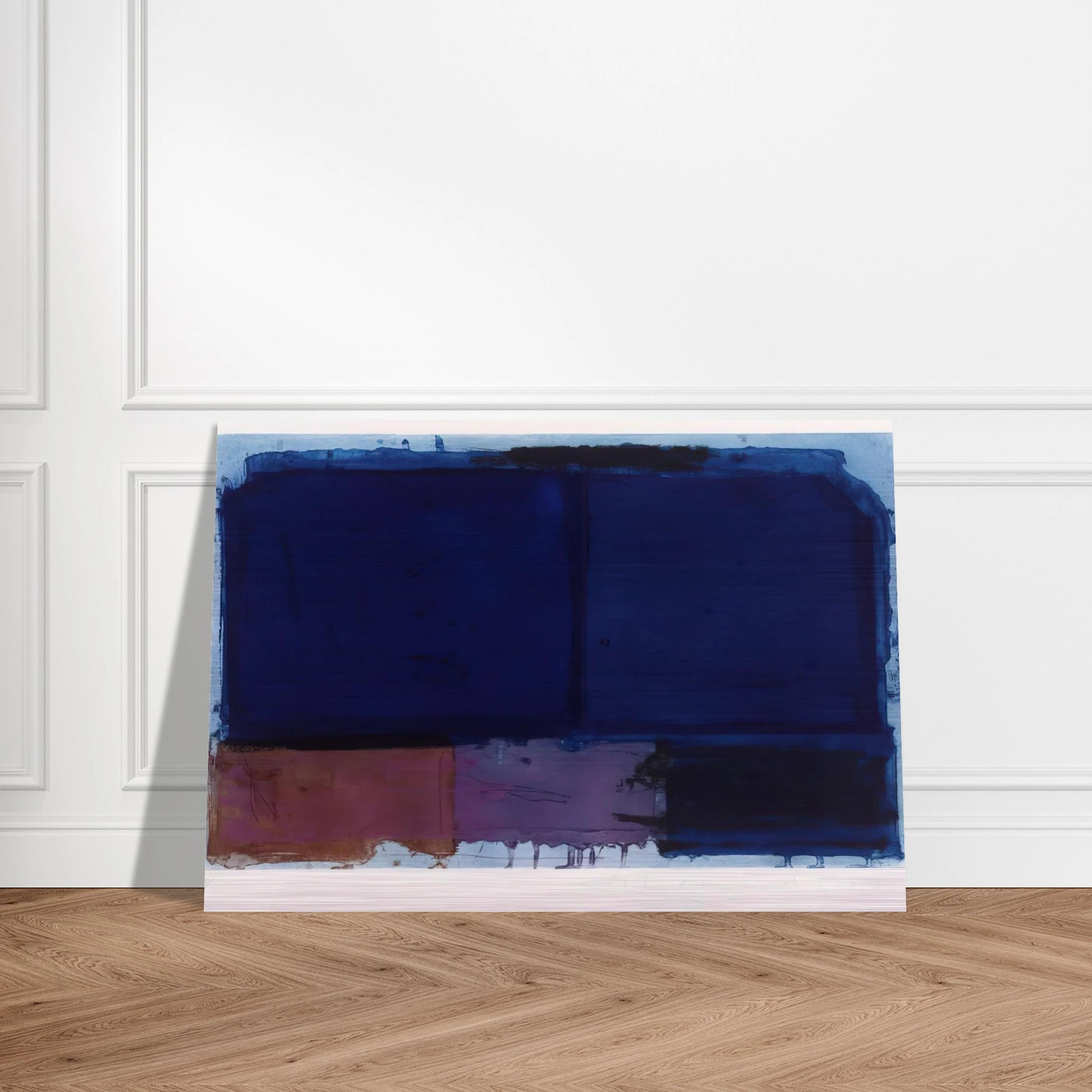 Vigil - 1980 - John Hoyland Brushed Aluminum Print - 70x100 cm / 28x40 inches | John Hoyland Aluminum Print | John Hoyland Prints
