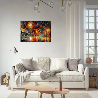 Leonid Afremov - Leonid Afremov Brushed Aluminum Print - 70x100 cm / 28x40 inches | Leonid Afremov Aluminum Print | Leonid Afremov Prints