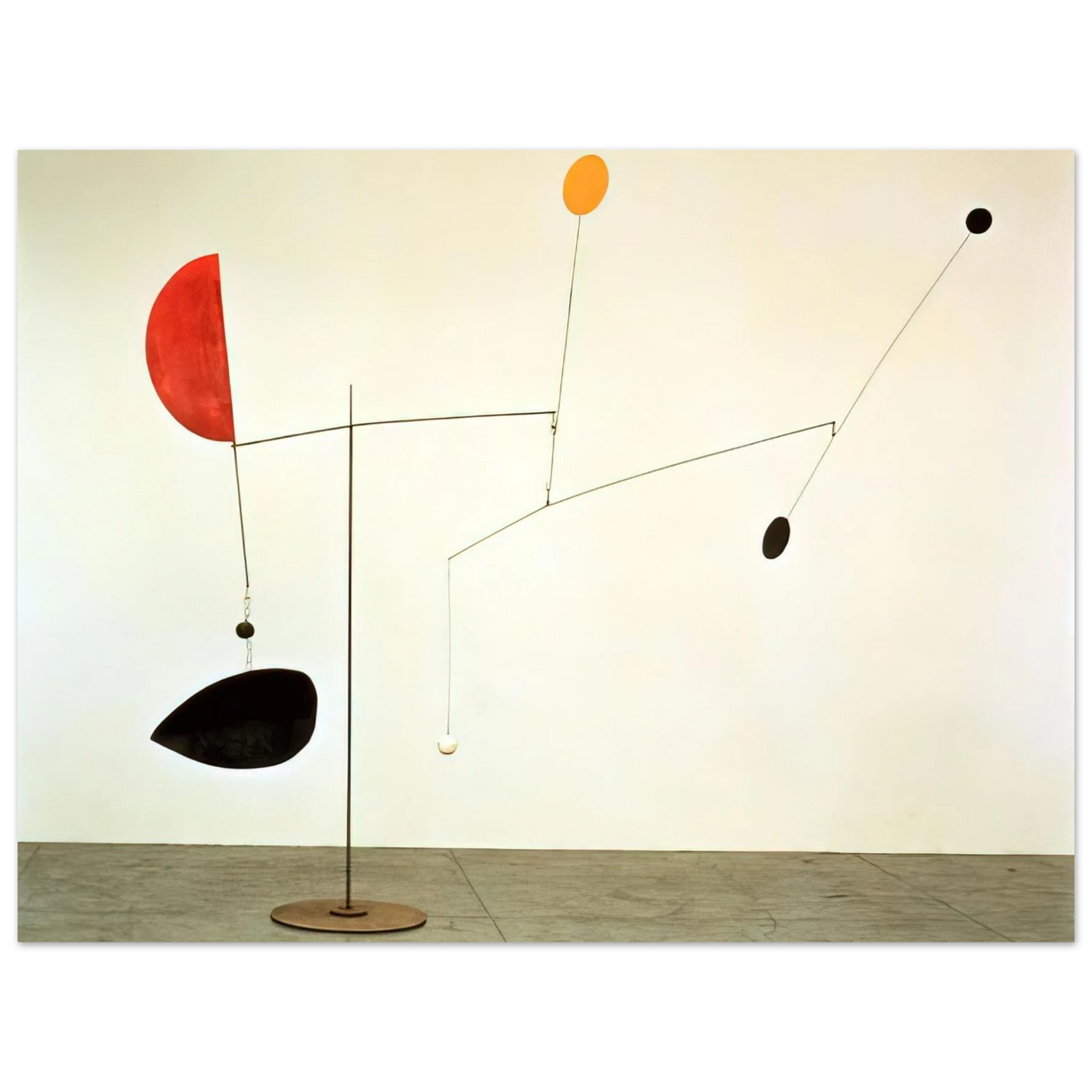 Alexander Calder - STEEL FISH 1934 Fine Art Poster