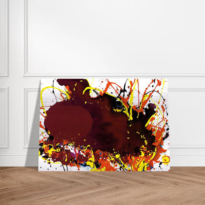 Untitled  SFP94-139  SFF 1809  - Sam Francis Brushed Aluminum Print - 70x100 cm / 28x40 inches | Sam Francis Aluminum Print | Sam Francis Prints