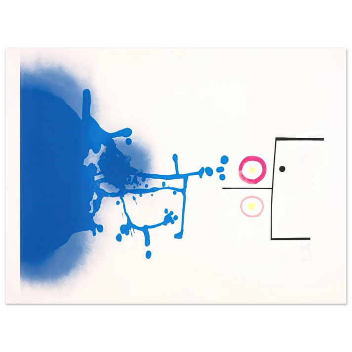 Victor Pasmore - Sun and Sky - 1979  75x100 cm / 30x40inches Fine Art Poster