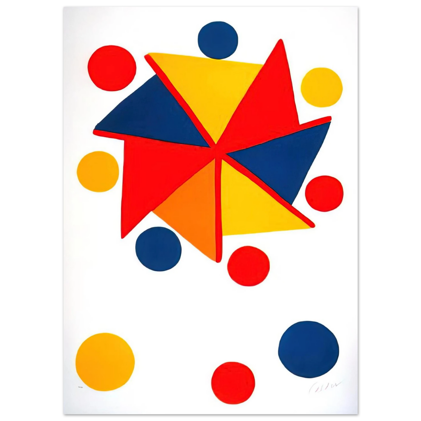 Alexander Calder - UNTITLED 1970 Fine Art Poster