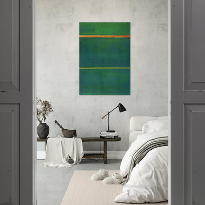 Dionysius - Barnett Newman Brushed Aluminum Print - 70x100 cm / 28x40 inches | Barnett Newman Aluminum Print | Barnett Newman Prints