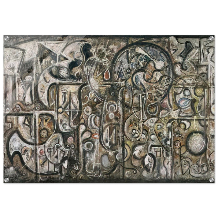 Symphony No. 1, The Transcendental - Richard Pousette-Dart Acrylic Print - 70x100 cm / 28x40″ inches | Richard Pousette-Dart Wall Art | Richard Pousette-Dart Prints