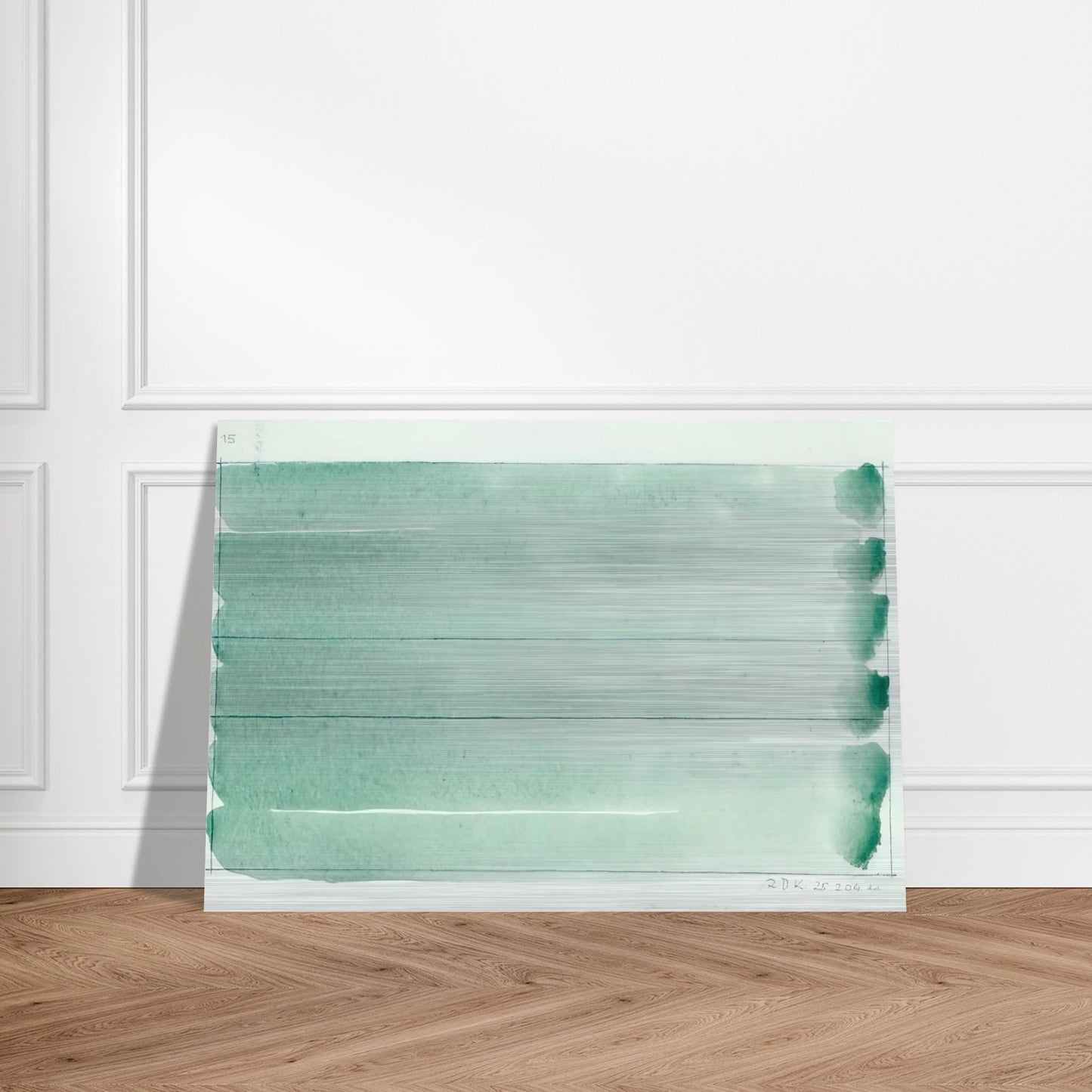 Untitled - 2004 - Raoul De Keyser Brushed Aluminum Print - 70x100 cm / 28x40 inches | Raoul De Keyser Aluminum Print | Raoul De Keyser Prints