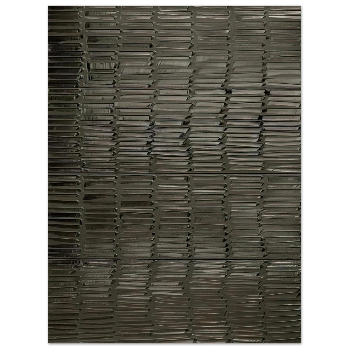Pierre Soulages - Peinture 324 x 181 cm, 19 fÃƒÂ©vrier 2009 Polyptyque - 2009  75x100 cm / 30x40inches Fine Art Poster