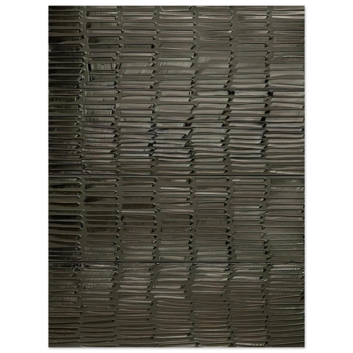 Pierre Soulages - Peinture 324 x 181 cm, 19 fÃƒÂ©vrier 2009 Polyptyque - 2009  75x100 cm / 30x40inches Fine Art Poster