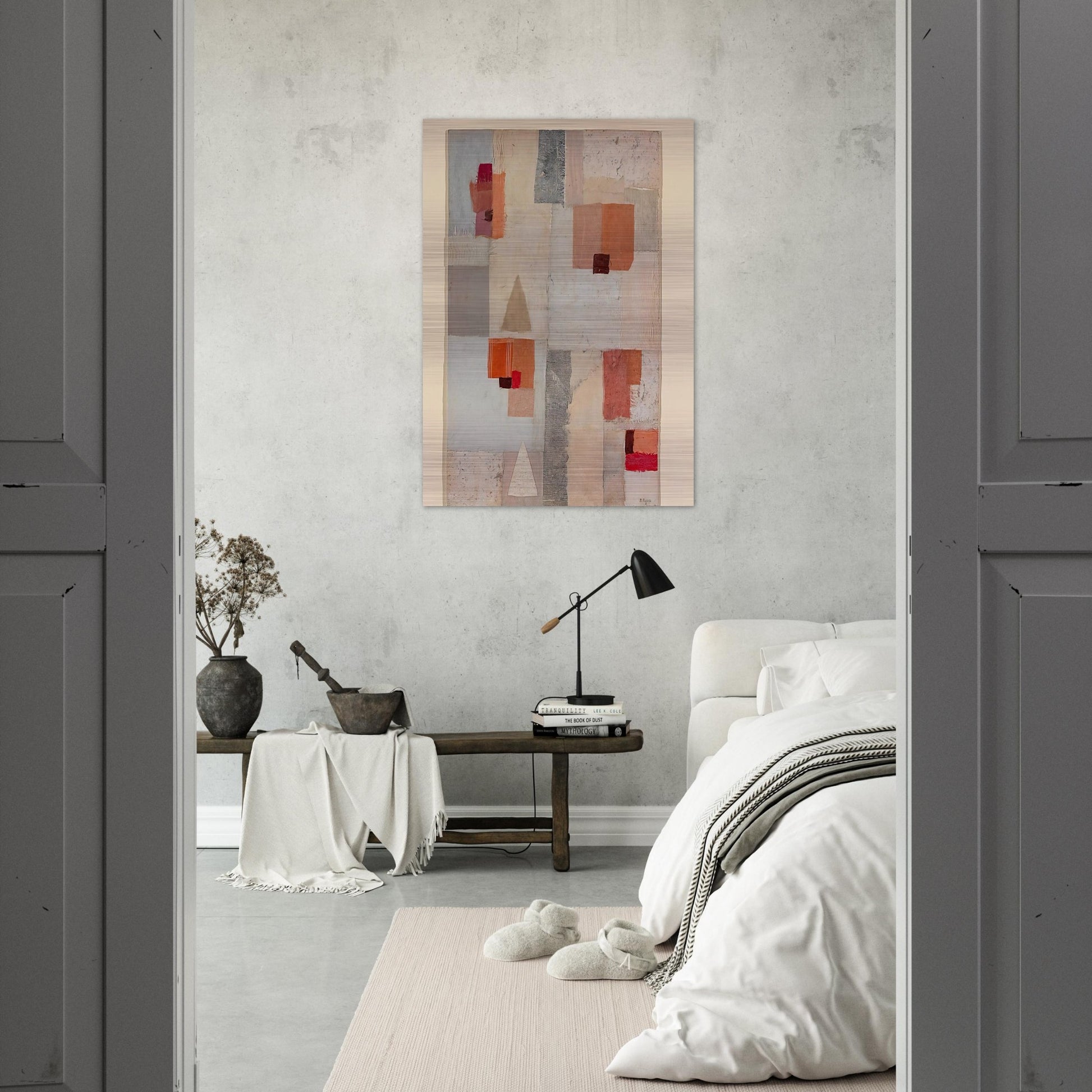 Untitled - 1954 - Anne Ryan Brushed Aluminum Print - 70x100 cm / 28x40 inches | Anne Ryan Aluminum Print | Anne Ryan Prints