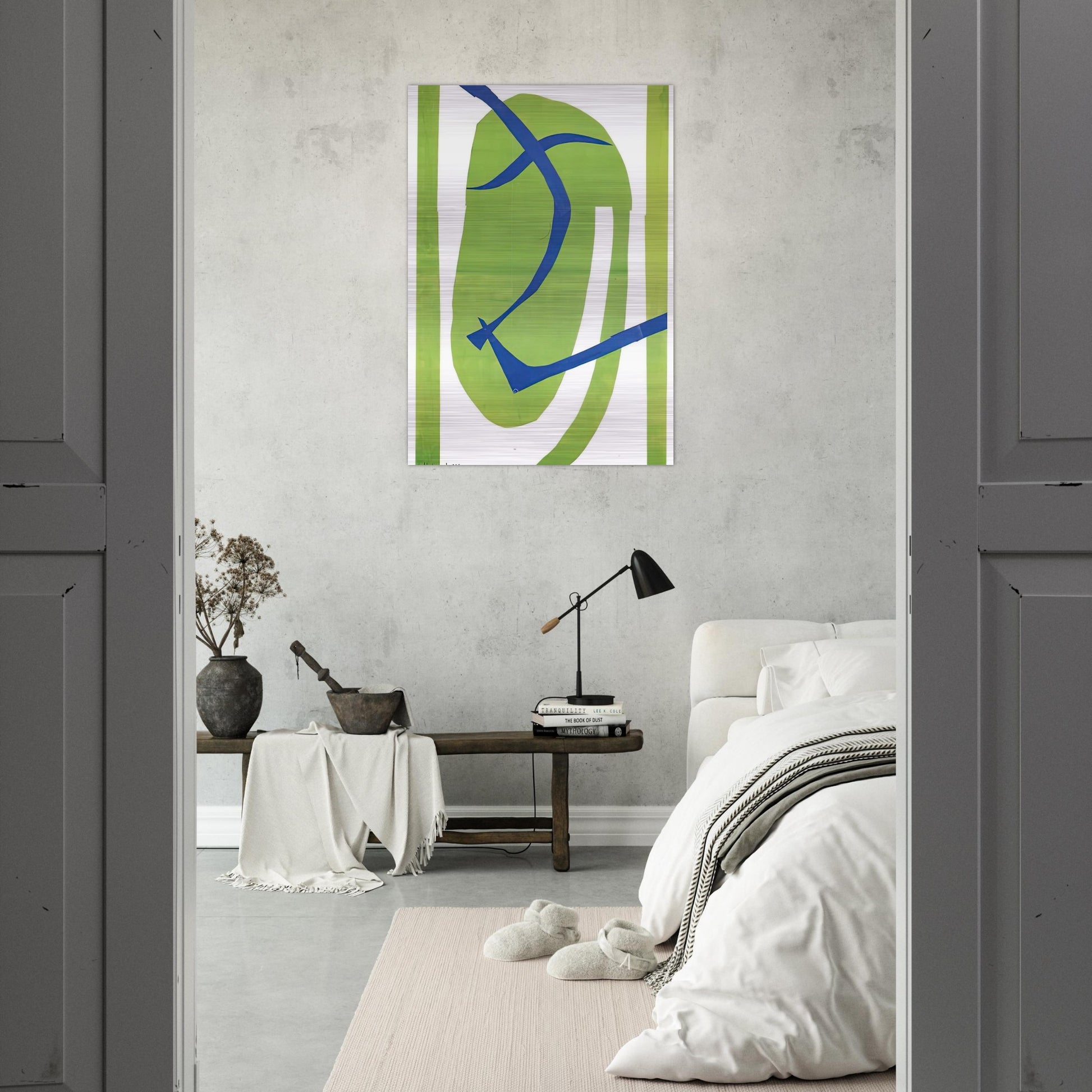 JAPANESE MASK 1950 - Henri Matisse Brushed Aluminum Print - 70x100 cm / 28x40 inches | Henri Matisse Aluminum Print | Henri Matisse Prints