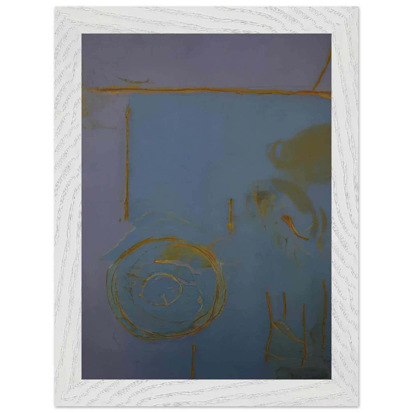 Helen Frankenthaler - Guadalupe - 1989 Wall art - 70x100 cm / 28x40 Inches - Premium Wooden Framed Poster With Fine Art Paper - Black frame