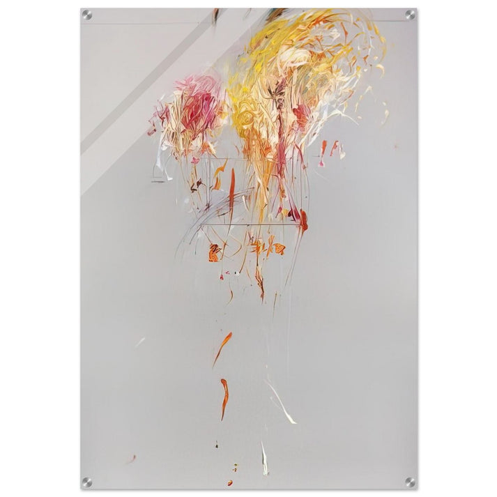 Nine Discourses on Commodus, Part IX - Cy Twombly Acrylic Print - 70x100 cm / 28x40″ inches