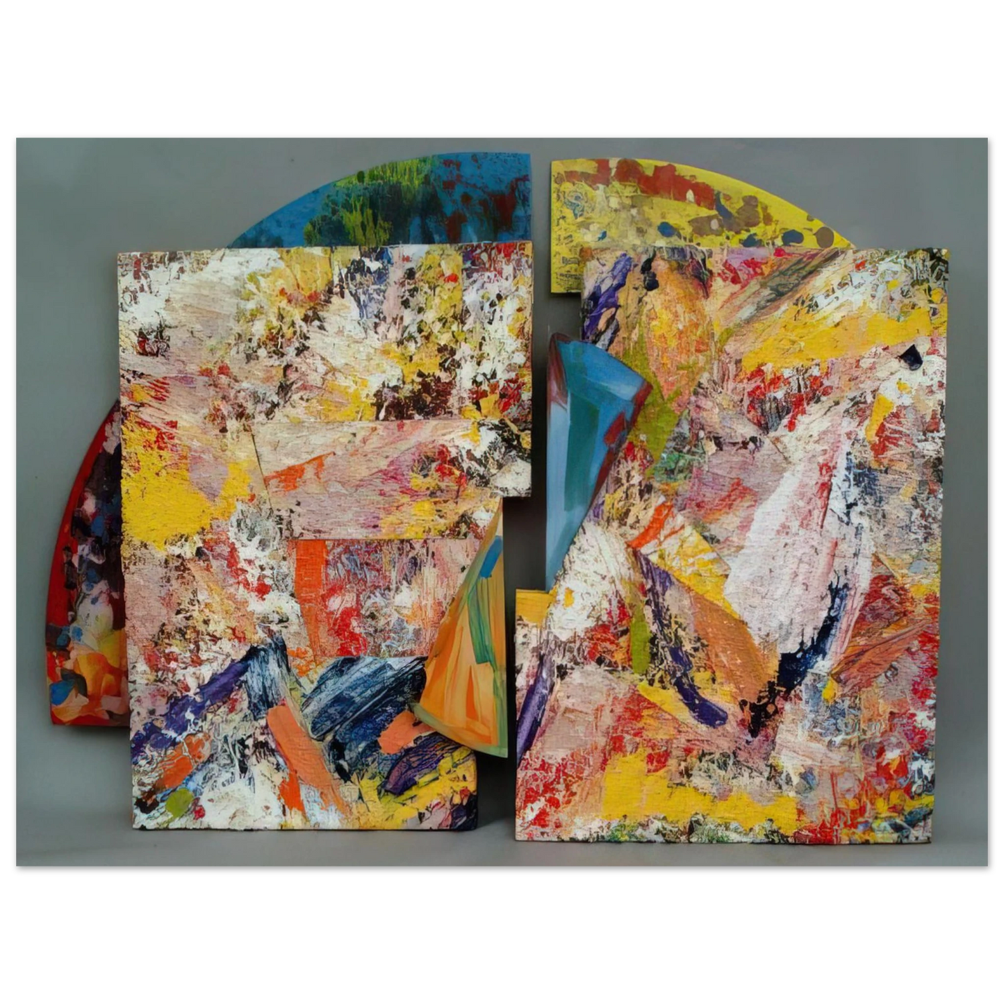 Sam Gilliam - Pearlie  75x100 cm / 30x40inches Fine Art Poster