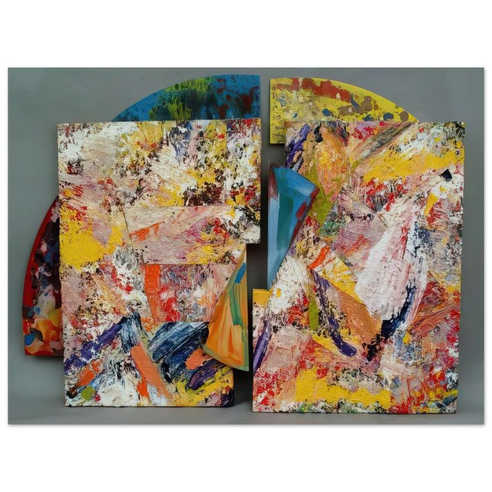 Sam Gilliam - Pearlie  75x100 cm / 30x40inches Fine Art Poster