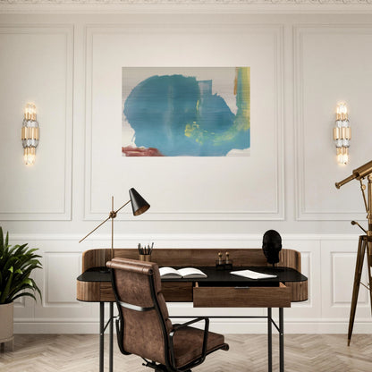 Where Necessary - 1977 - Helen Frankenthaler Brushed Aluminum Print - 70x100 cm / 28x40 inches | Helen Frankenthaler Aluminum Print | Helen Frankenthaler Prints