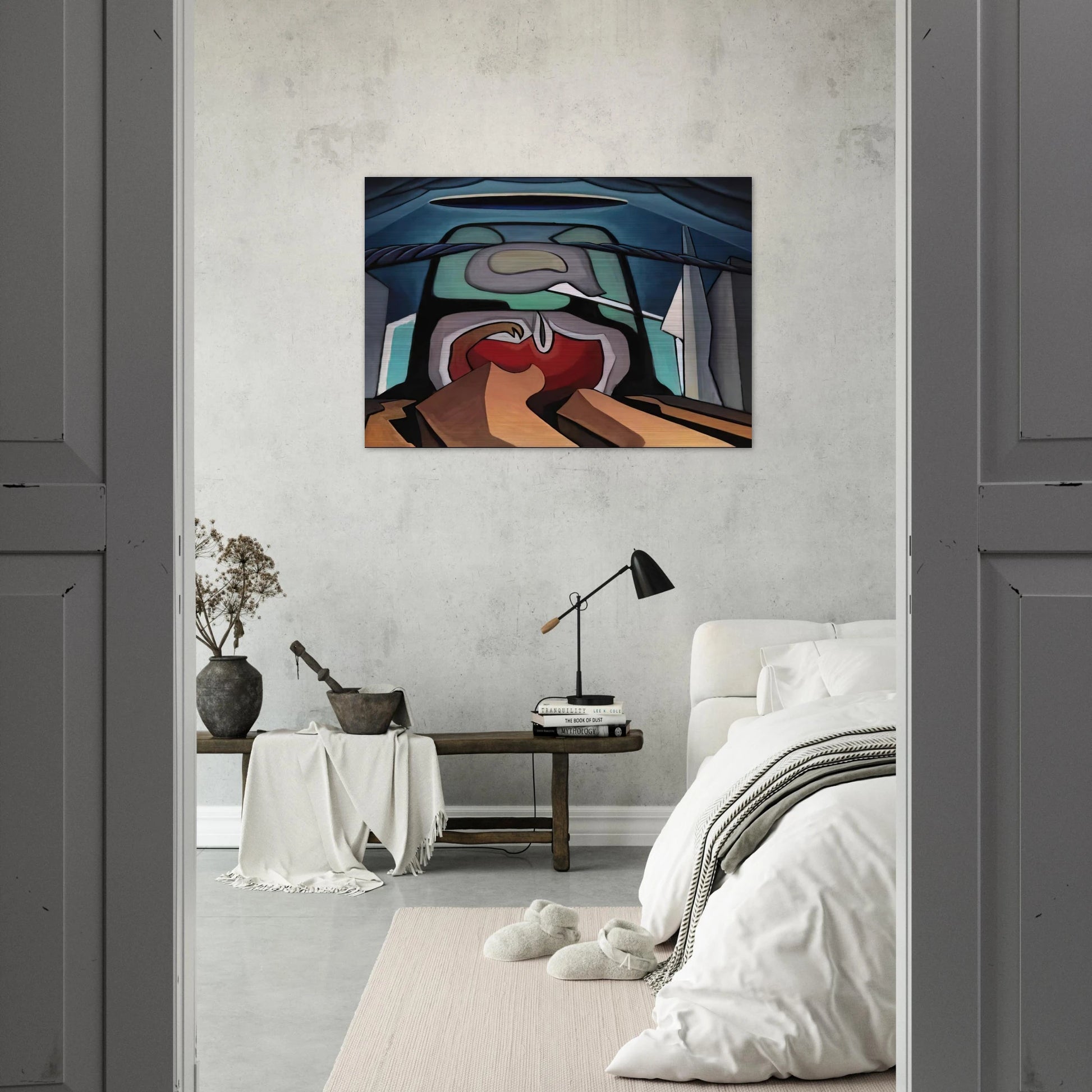 LSH 21 - 1942 - Lawren Harris Brushed Aluminum Print - 70x100 cm / 28x40 inches | Lawren Harris Aluminum Print | Lawren Harris Prints