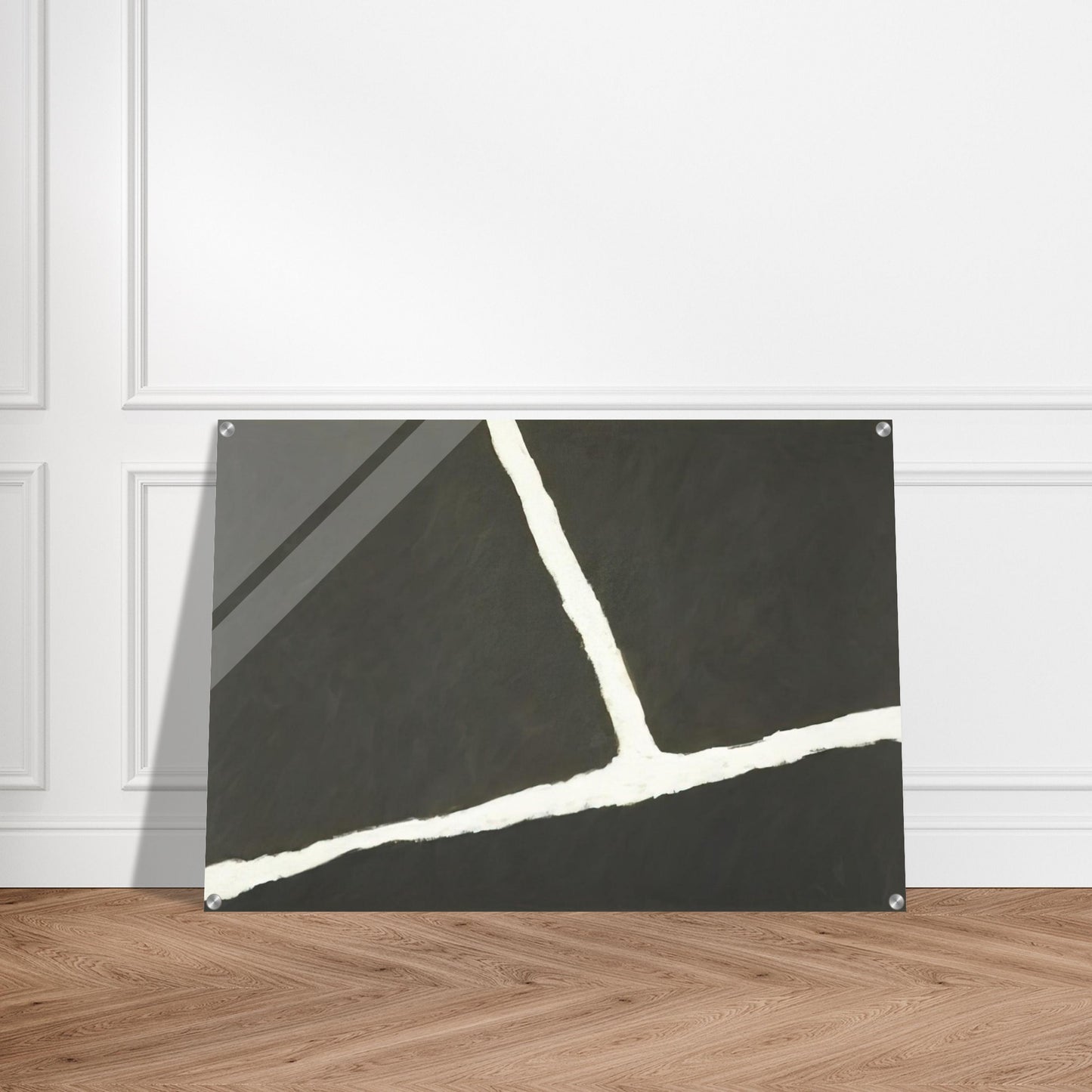Krijtlijnen HV - 1977 - Ralston Crawford Acrylic Print - 70x100 cm / 28x40″ inches
