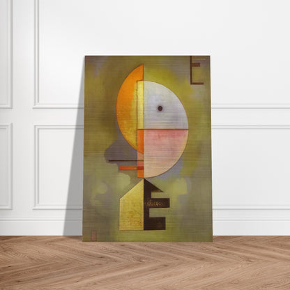 UPWARD 1929 - Wassily Kandinsky Brushed Aluminum Print - 70x100 cm / 28x40 inches | Wassily Kandinsky Aluminum Print | Wassily Kandinsky Prints