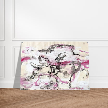 EL-IX - 1966 - Emil Schumacher Acrylic Print - 70x100 cm / 28x40″ inches