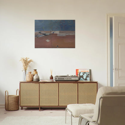 Large Still Life - Richard Diebenkorn Brushed Aluminum Print - 70x100 cm / 28x40 inches | Richard Diebenkorn Aluminum Print | Richard Diebenkorn Prints