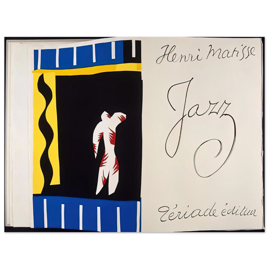 Henri Matisse - JAZZ BOOK 1947  75x100 cm / 30x40inches Fine Art Poster
