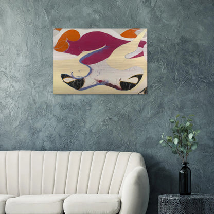 Dido - 1973 - Norman Bluhm Brushed Aluminum Print - 70x100 cm / 28x40 inches | Norman Bluhm Aluminum Print | Norman Bluhm Prints